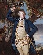 Johann Zoffany George Nassau Clavering, 3rd Earl of Cowper (1738-1789), Florence beyond oil painting on canvas